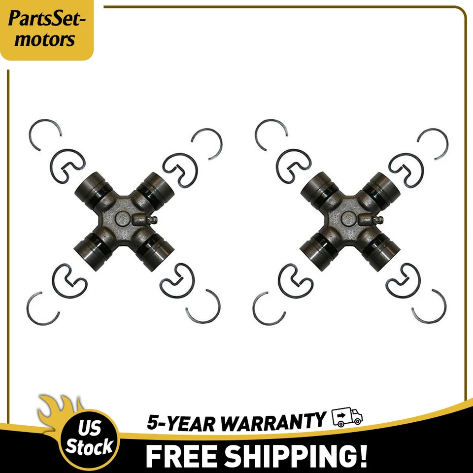 Eje trasero juntas en U 2 piezas para GMC Canyon 2007-2012 3,7 L tracción trasera Foto 1 de 3