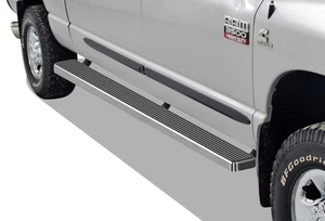 APS Running Boards 6 inches Fit 09-18 Dodge Ram 1500 2500 3500 Crew Cab - Picture 1 of 6