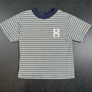 Vintage Okie Dokie Baby Shirt Größe 24 Monate Maritim Matrose Made in USA gestreift - Bild 1 von 4
