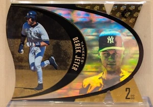 1997 SPx GOLD #36 Derek Jeter Yankees HOF RARE HOLOGRAM DIE CUT PARALLEL - Picture 1 of 2