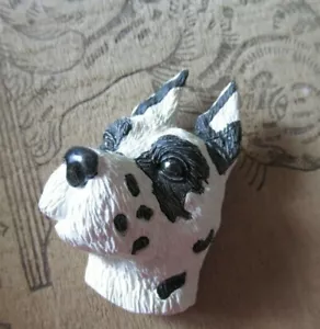 GRAN DANE DOG FACE RESINA IMÁN CABEZA DE PERRO DOGO ALEMÁN - Imagen 1 de 6