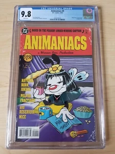 Animaniacs #9 - CGC 9.8 WP (1995, DC) Pulp Fiction homage/spoof, only 6 in grade - Picture 1 of 3