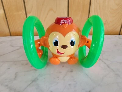 Brinquedo bebê brilhante com rolo e brilho - Imagem 1 de 4