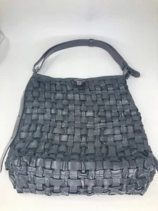 henry beguelin Black Handbag Purse Shoulder Bag Ladies Purse a1M - Picture 1 of 9