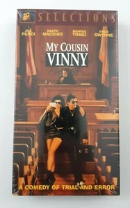 My Cousin Vinny VHS Tape 1992 Joe Pesci Marisa Tomei Ralph Macchio NEW - Picture 1 of 4