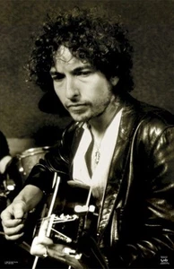 BOB DYLAN ~ RETRATO DE GUITARRA 22x34 PÓSTER DE MÚSICA ¡NUEVO/ENROLLADO! - Imagen 1 de 1