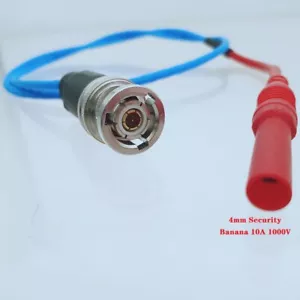 Cable triaxial TRB 3 lengüetas macho a individual 4 mm conector plátano rojo M17/176-00002 1 ~ 9 pies - Imagen 1 de 5