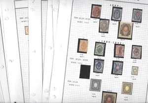 RUSIA, Excelente Colección de Sellos montados en páginas coloridas - Imagen 1 de 15
