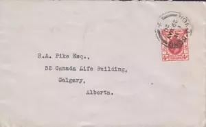 Brief: Hongkong-Calgery, Alberta, Kanada, siehe Bemerkung (15114) - Bild 1 von 1