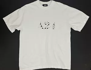 T-shirt A24 Everything Everywhere All At Once Googly Eye Puff Print logo taglia L - Foto 1 di 4