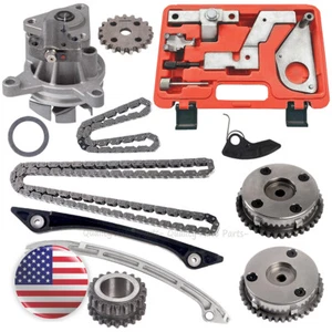 Kit de cadena de distribución de bomba de agua para Ford Lincoln Edge Fusion Focus Mustang MKC 2,3 L - Imagen 1 de 16