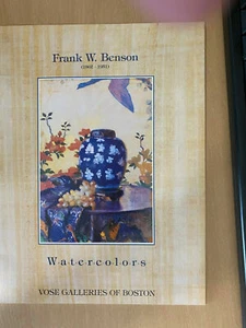 Frank W. Benson (1862-1951) Watercolors - Imagen 1 de 1