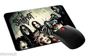 mouse pad, tappetino mouse SLIPKNOT music rock pc computer desktop - Photo 1/1