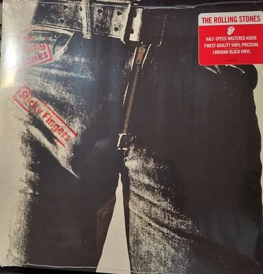 Rolling Stones - Sticky Fingers - 1 пластинка - Half Speed Mastered - запечатанный черный винил - Изображение 1 из 4