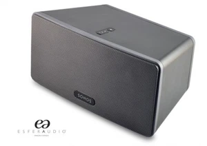Sonos Play 3, Black Speaker, Amazon Echo Connect Compatible, Amazing Sound /NS - Picture 1 of 12