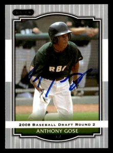 Anthony Gose signed auto 2008 Razor Signature Series #75 card - Picture 1 of 2
