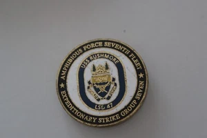USS Rushmore LSC 47 Challenge Coin - Picture 1 of 3