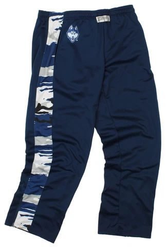 Zubaz MCAA Men's University of Connecticut Huskies Camo Stadium Pants Cover