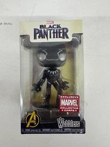 Funko Black Panther Wobblers -  Marvel Collectors Corps Exclusive - Picture 1 of 4