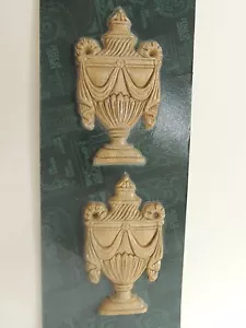 4 nuevos adornos/onlay decorativos de madera de roble ~ carpintería ~ 13639PKOAK - Imagen 1 de 4