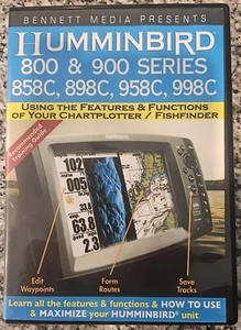 HOW TO USE HUMMINBIRD 800 & 900 SERIES 858C, 898C, 958C 998C DVD PRE-OWNED - Imagen 1 de 2