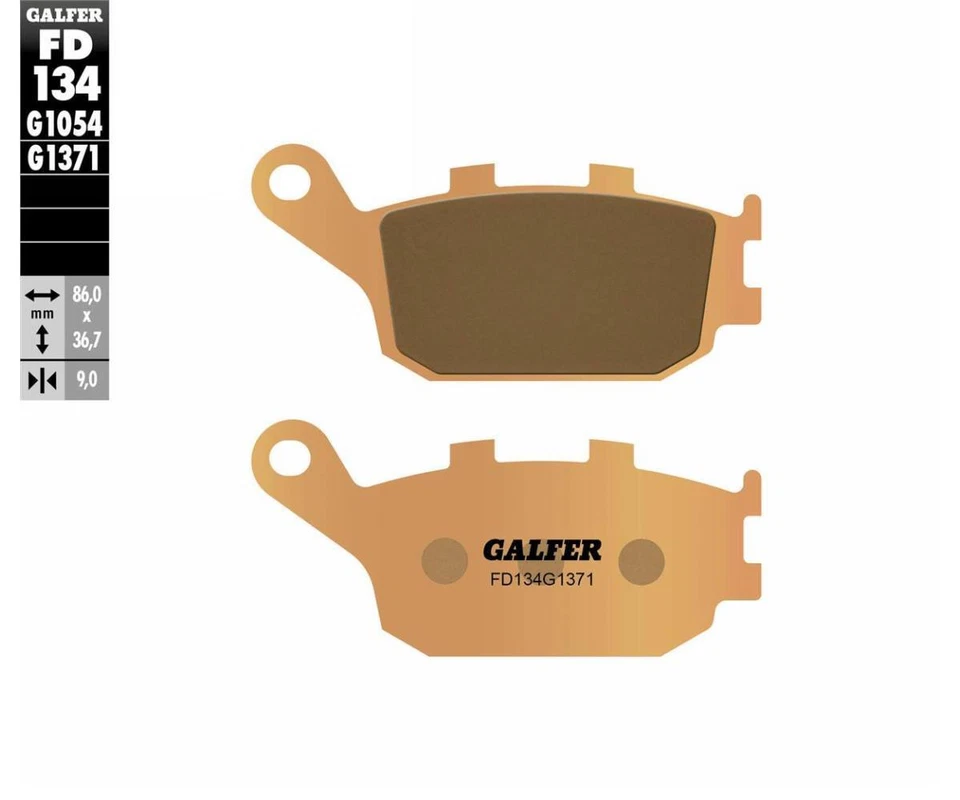 Galfer Rear Brake Pads KAWASAKI VERSYS 1000 GRAND TOURER 2017 FD134 - Image 1 of 1
