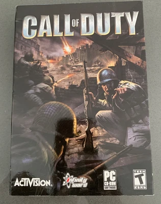 Call Of Duty 1 - Windows PC Box - 2003 - SEALED - Image 1 of 4