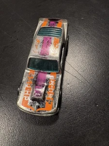 Redline Hot Wheels 1975 Chrome Orange/Magenta Mustang #9203 Hong Kong - Picture 1 of 7
