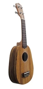 Suzuki SUKS-PA-ZB 21" Soprano Ukulele with Padded Bag. Zebrawood - Picture 1 of 1