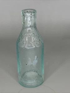 Antique Aqua 1880-1920 Bottle Embossed Costar’s N.Y. Rare 3 3/4” - Picture 1 of 1