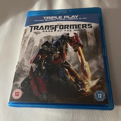 Transformers: Dark of the Moon Blu-ray & DVD (2011) Shia LaBeouf, like new  - Image 1 of 3