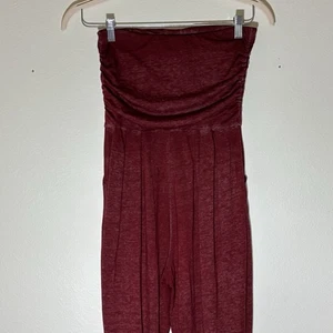 Mono Heart & Hips Borgoña Sin Tirantes Para Mujer Talla M - Imagen 1 de 8