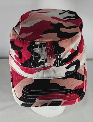 Fatigue Pink Camo "The Honda Classic" Battle Dress Hat Hook And Loop Strapback  - Image 1 of 4