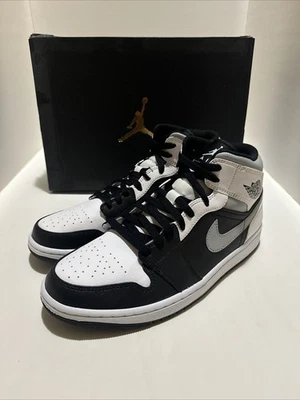 Talla 9- Air Jordan 1 Mid White Shadow Foto 1 de 4
