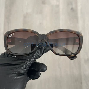 NUEVO Ray-Ban Jackie Ohh Marco Tortuga Marrón Gradiente Lente Polarizada RB4101 58-17 - Imagen 1 de 6