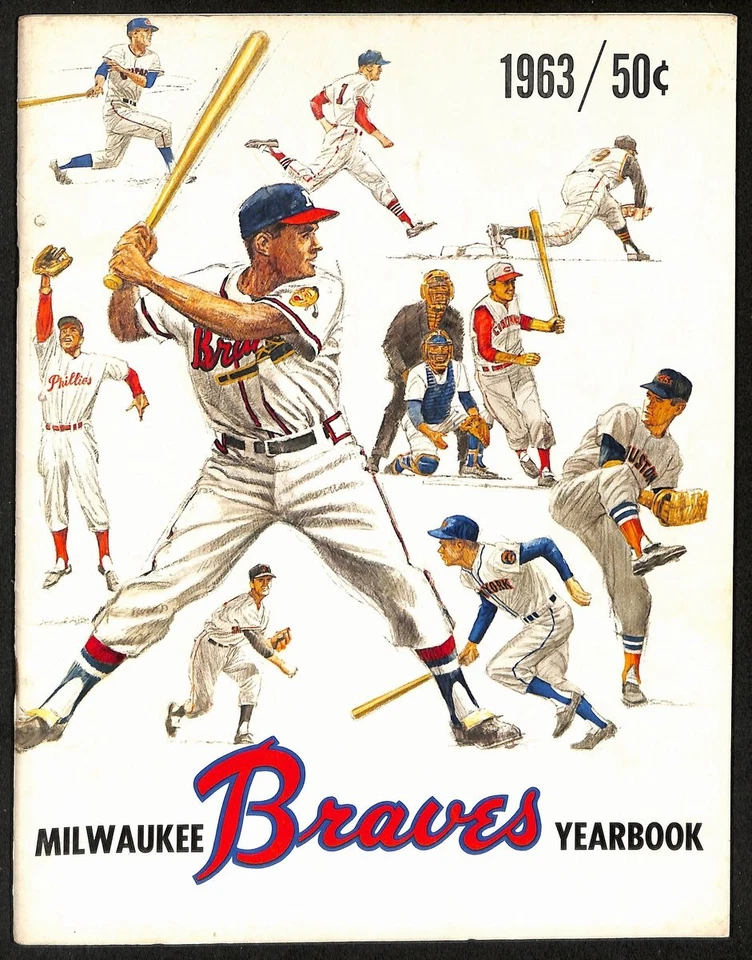 Anuario Milwaukee Braves 1963 202074 Foto 1 de 1