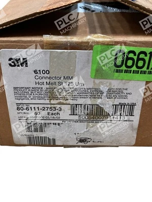 Lote de 60 conectores Hot Melt 3M 6100-W ST+ Foto 1 de 4