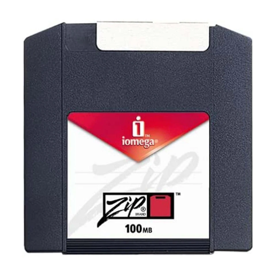 Iomega Zip 100MB Pour Pc/Mac Disque 100 MB Ordinateur Disquette Pc100MB - Photo 1/2