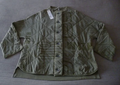 NWT ISCHIKO/OSKA "Diella" Typo Print/Rib/Padded Jacket - size 3 14/16UK RRP£239 — 第 1/4 张图片