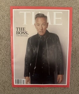 Time Magazine 13th October 2025 13/10/25 Bruce Springsteen The Boss - Picture 1 of 2