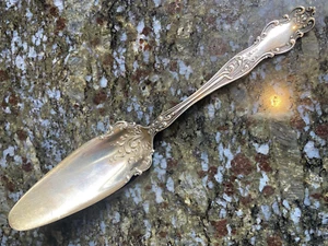 1904 International Rogers & Hamilton Silverplate TUDOR Large Jelly Knife, 8 3/8" - Picture 1 of 10