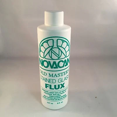 Novacan Old Masters Flux Stained Glass Supplies (8 Oz.) - Image 1 of 2