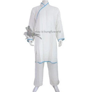 Traje de Kung Fu Wudang Taoísta Artes Marciales Wing Chun Uniforme de Tai Chi 25 Colores - Imagen 1 de 6