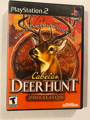 Cabela's Deer Hunt: 2005 Season (Sony PlayStation 2, 2004) with manual - Image 1 of 4