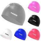 Professional Swim Cap Solid Colored Silicone Cap for Long Hair Protection