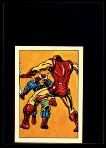 IRON MAN 1984 Marvel Super Heroes Secret Wars Sticker #34 C3 - Picture 1 of 2