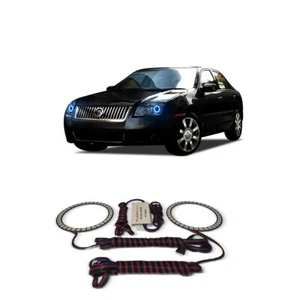 Bright Blue Angel Eye Headlight Halo kit for Mercury Milan 06-09 - Picture 1 of 2