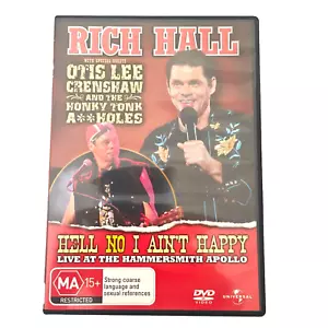 Rich Hall Hell No I Ain't Happy (DVD, 2009) Standup Comedy ! VGC Fast Post 7 - Picture 1 of 8