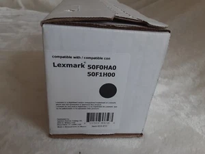 Compatible with Lexmark 50F0HA0/50F1H00 Black Toner Cartridge - 633-812 - Picture 1 of 3