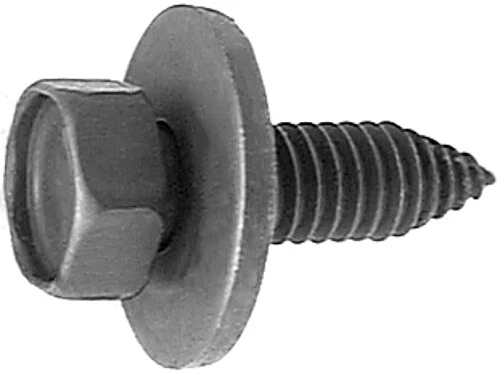 GENERAL MOTORS 5/16"-18 x 1" Fender Body Sems Bolt for Ford & GM | Phosphate | Qty 12